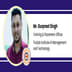 Punjab Institute of Management and Technology, Training & Placement Officer-  Mr. Gurpreet Singh